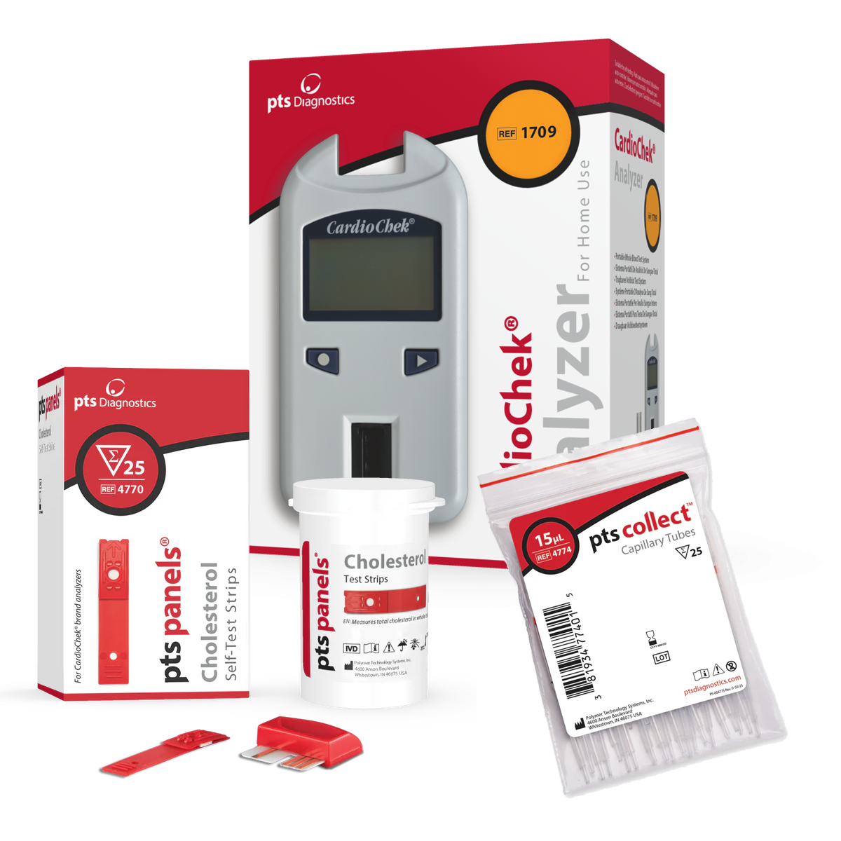 CardioChek® Cholesterol Home Test System Bundle1