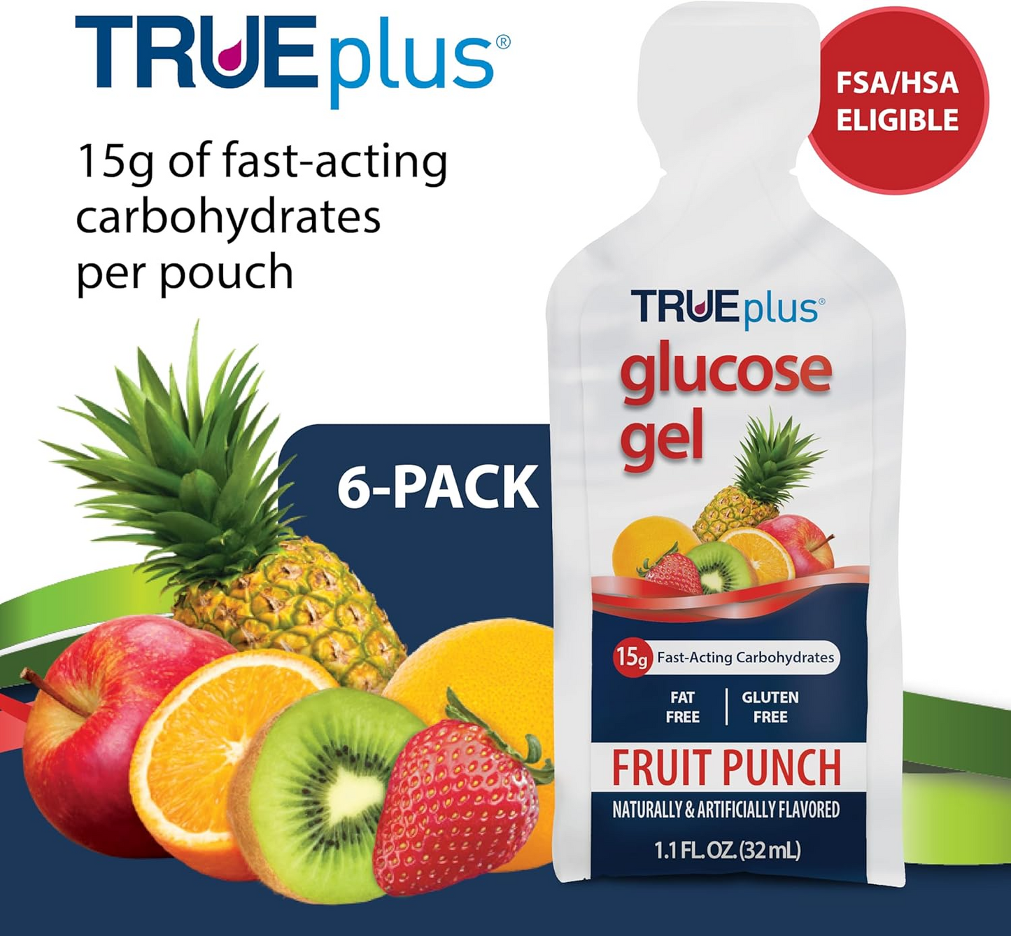 TRUEplus® Fruit Punch Glucose Gel