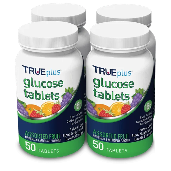 TRUEplus® Glucose Tablets - 4 Pack