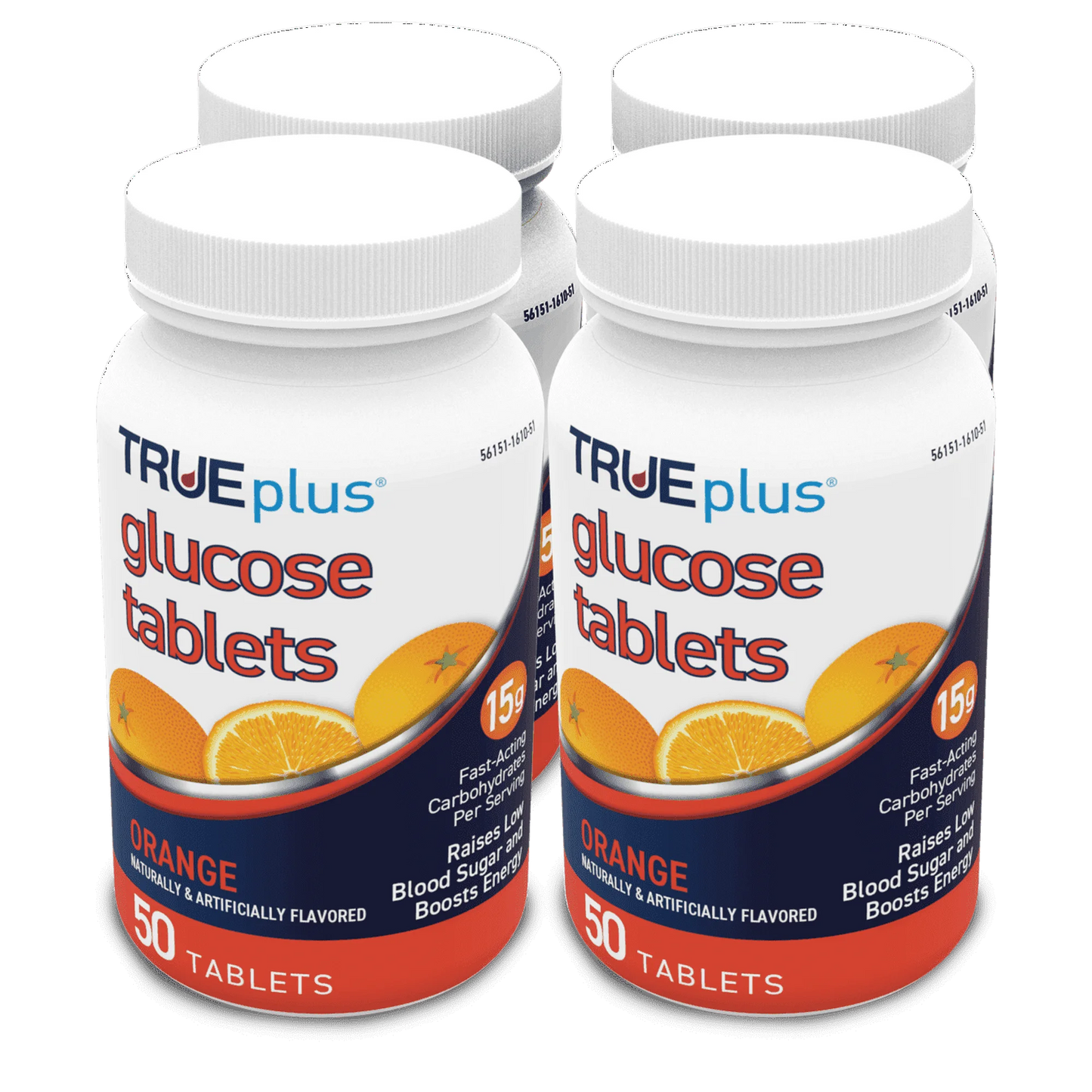 TRUEplus® Glucose Tablets - 4 Pack