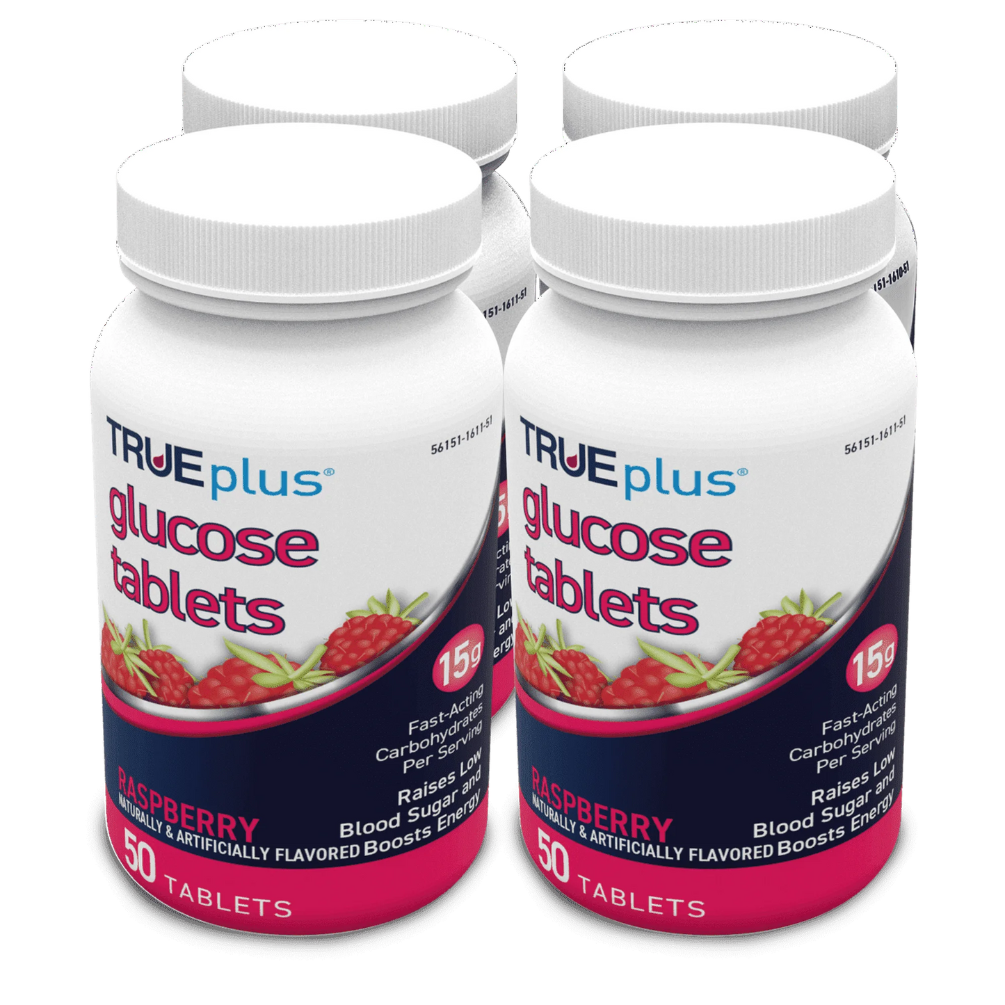 TRUEplus® Glucose Tablets - 4 Pack