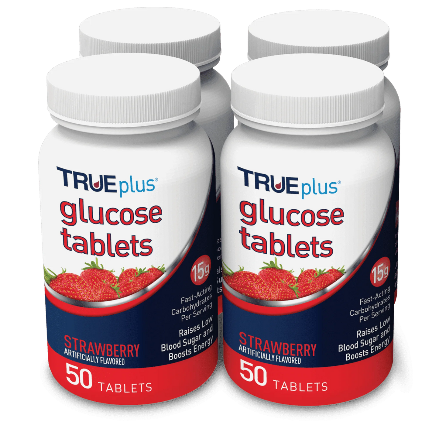 TRUEplus® Glucose Tablets - 4 Pack