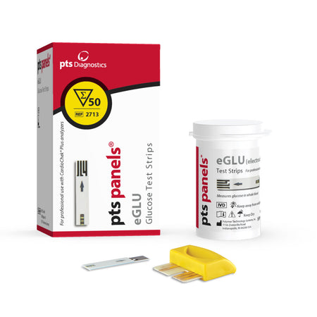 PTS Panels eGLU Test Strips (50 Tests)