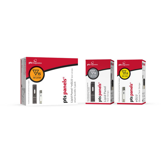 Smart Bundle Lipid+Glucose Test Strips (15 Test Sets)