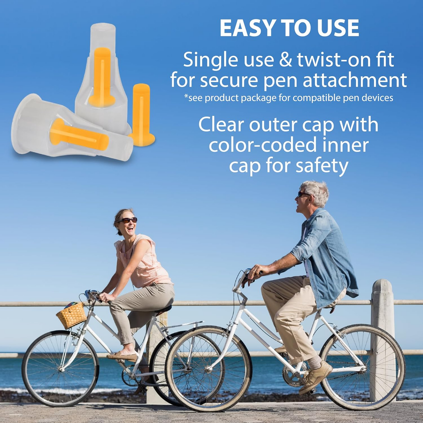 TRUEplus 5-Bevel Pen Needles 32G x 4mm (5/32") - 100/bx