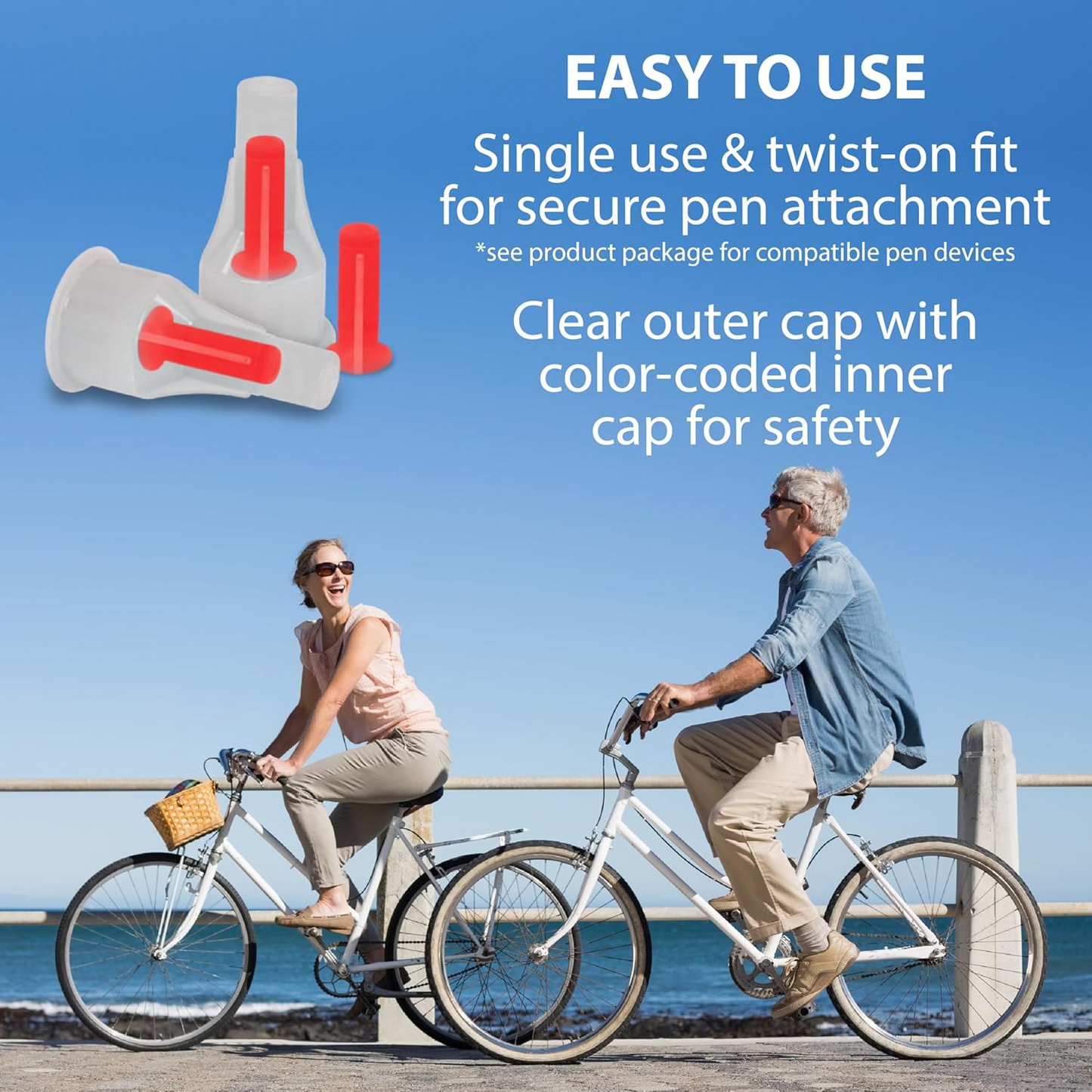 TRUEplus 5-Bevel Pen Needles 29G x 12.7mm (1/2") - 100/bx