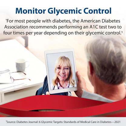 TRUE+A1CNow Self Check Test System - 2 Count Test Kit