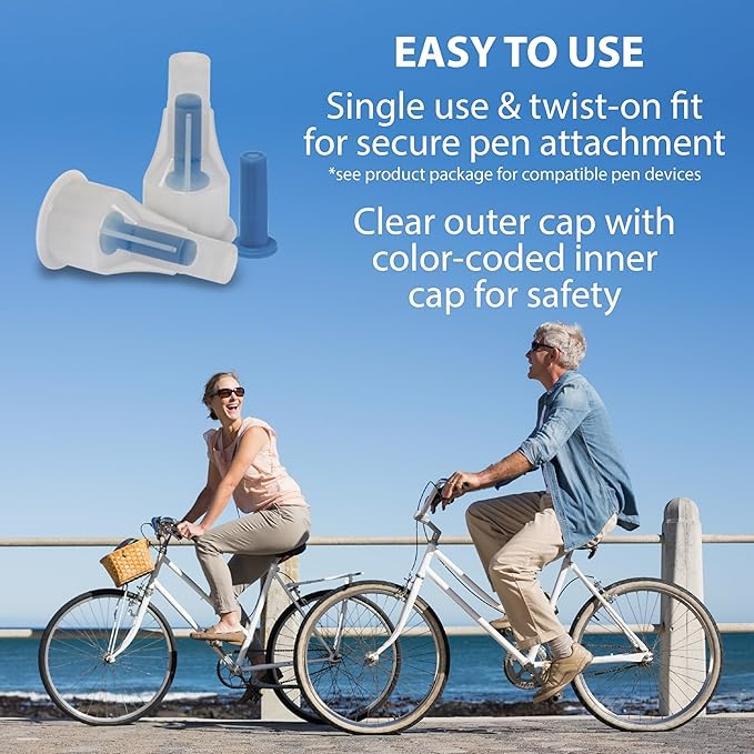 TRUEplus 5-Bevel Pen Needles 31G x 8mm (5/16") - 100/bx