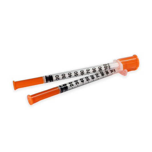 TRUEplus Insulin Syringes - 31G 1cc 5/16" - BX 100