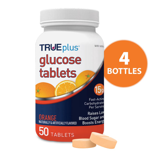 TRUEplus® Glucose Tablets - 4 Pack