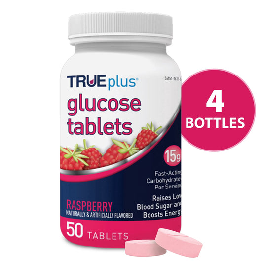 TRUEplus® Glucose Tablets - 4 Pack
