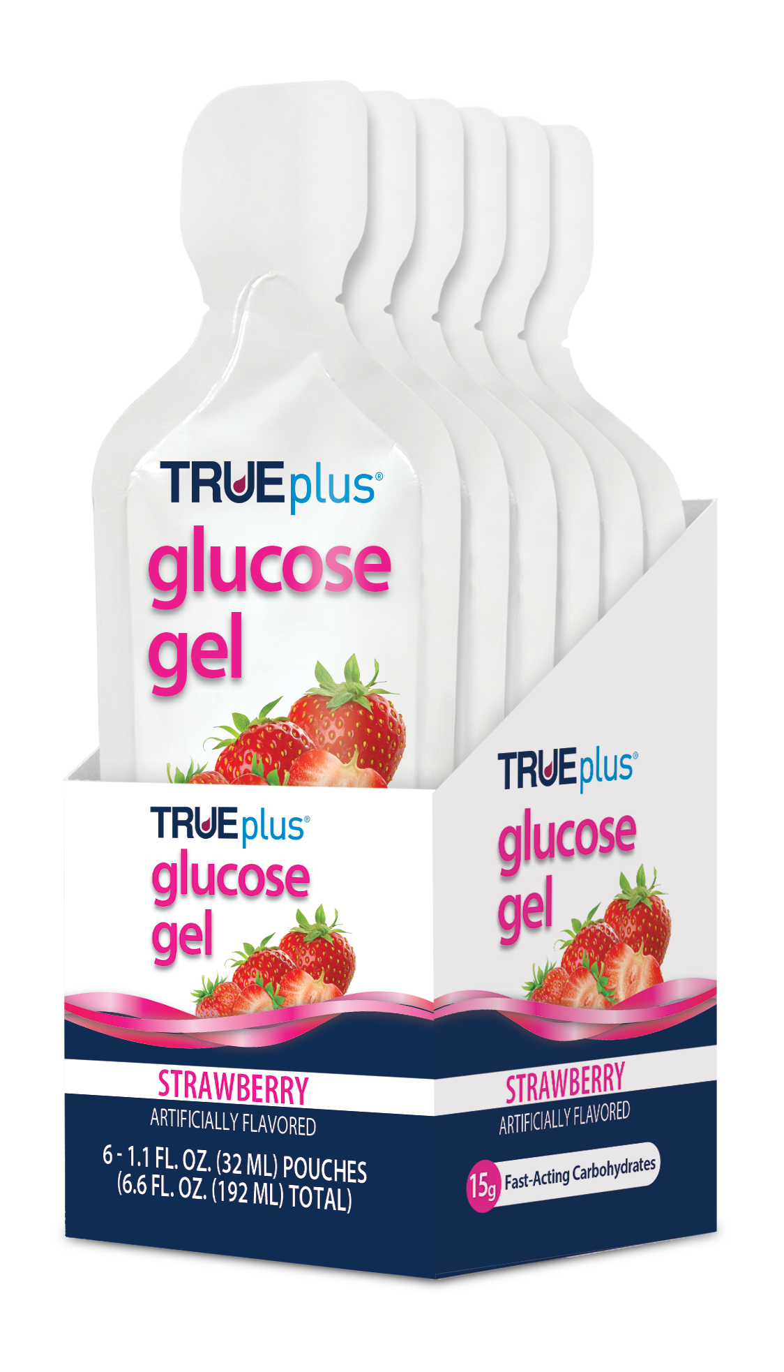 TRUEplus® Strawberry Glucose Gel
