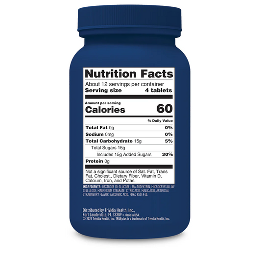 TRUEplus® Strawberry Glucose Tablets