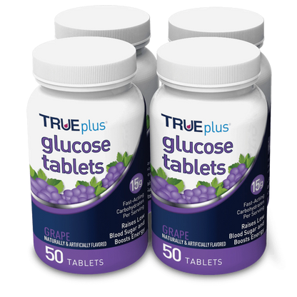 TRUEplus® Glucose Tablets - 4 Pack