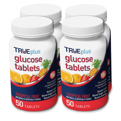 TRUEplus® Glucose Tablets - 4 Pack