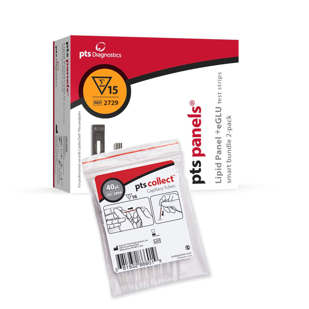 Smart Bundle Lipid+Glucose Test Strips (15 Test Sets)