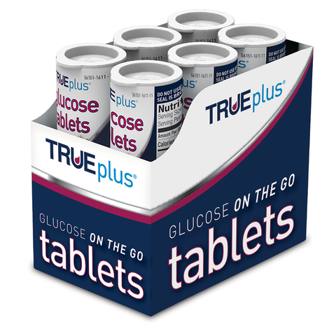 TRUEplus® Raspberry Glucose Tablets 10 ct.