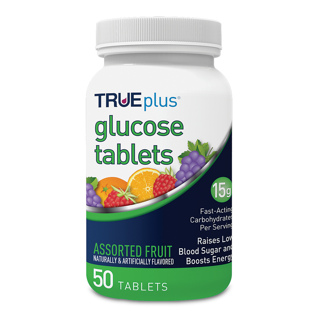 TRUEplus® Assorted Fruit Glucose Tablets