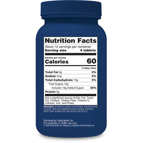 TRUEplus® Grape Glucose Tablets