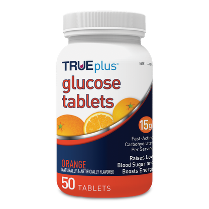 TRUEplus® Orange Glucose Tablets