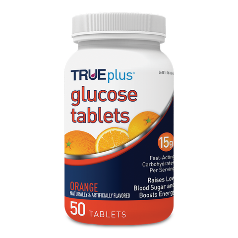 TRUEplus® Orange Glucose Tablets