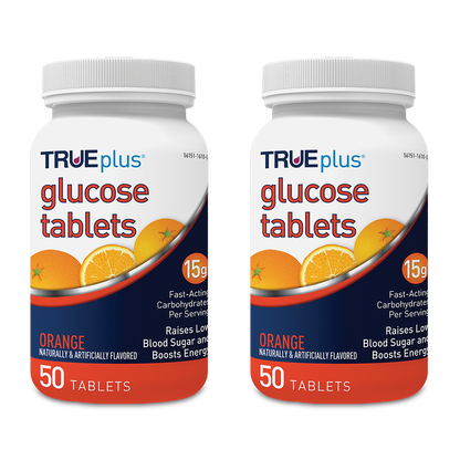 TRUEplus® Orange Glucose Tablets