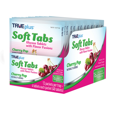 TRUEplus® Soft Tabs Cherry Pop Tray - 48 ct.
