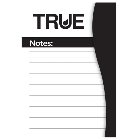 TRUE Self-Test Log Book (Pack of 3)