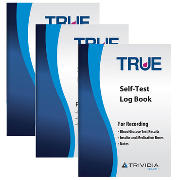 TRUE Self-Test Log Book (Pack of 3)