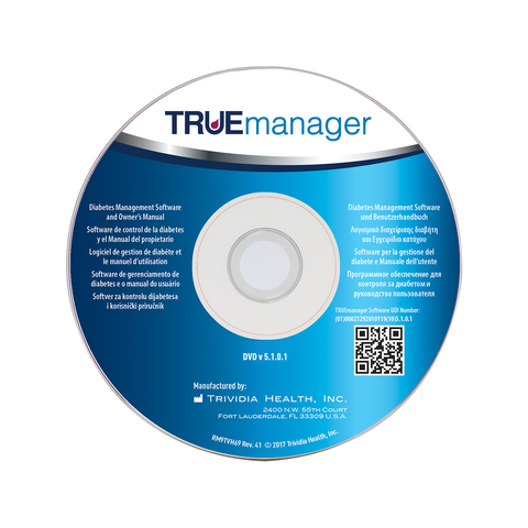 TRUEmanager® Diabetes Management Software CD