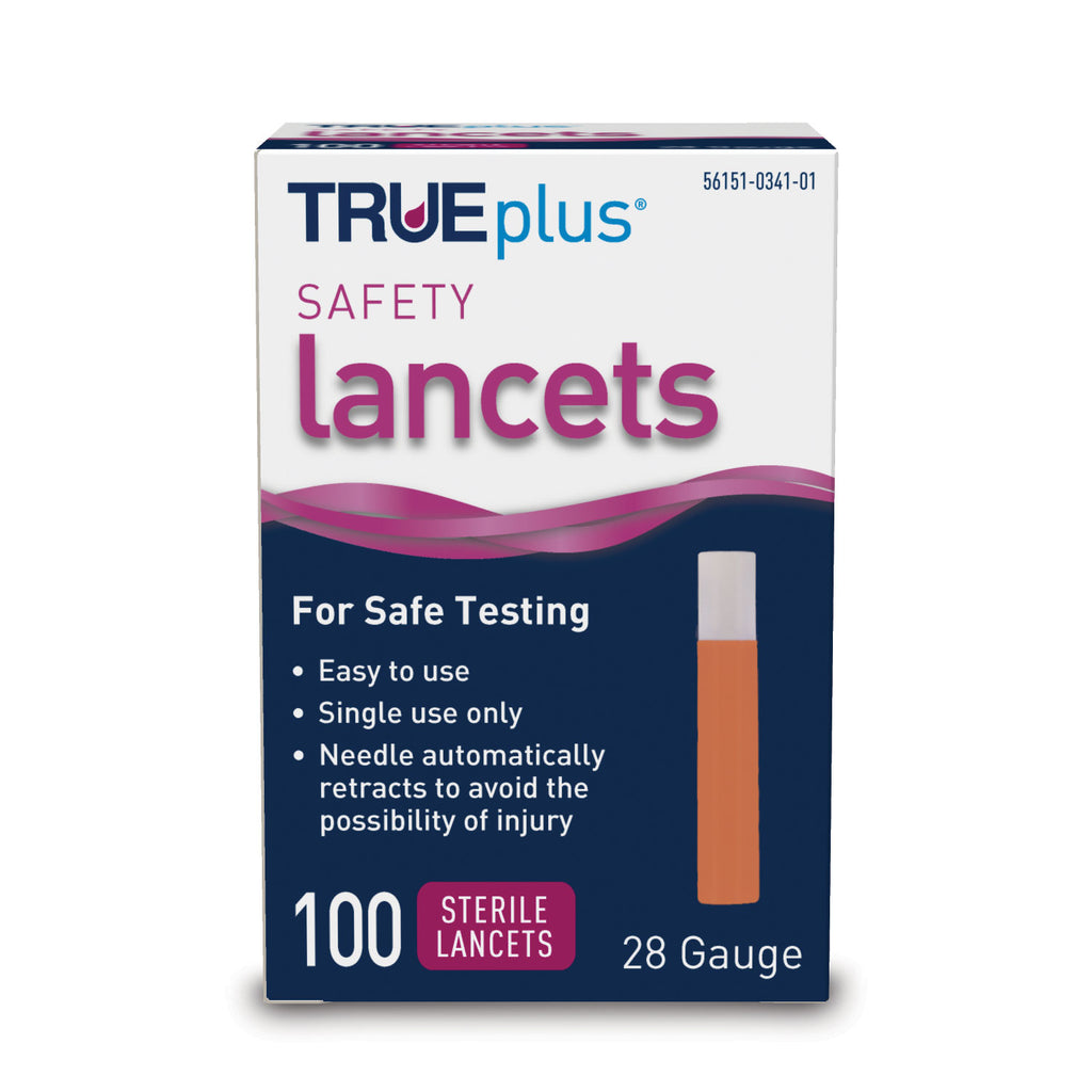 TRUEplus® Safety Lancets 28G