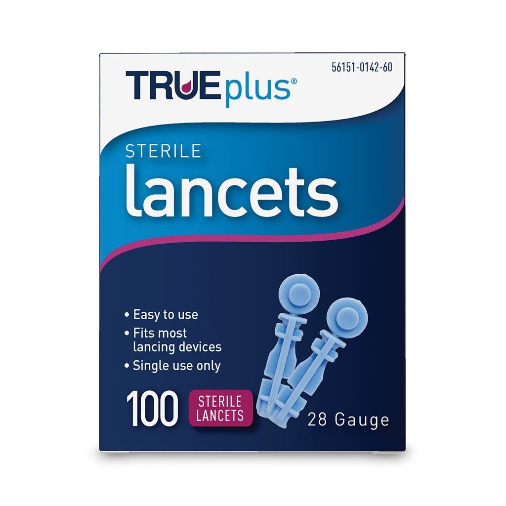 TRUEplus® Sterile Lancets 28G