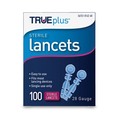 TRUEplus® Sterile Lancets 28G