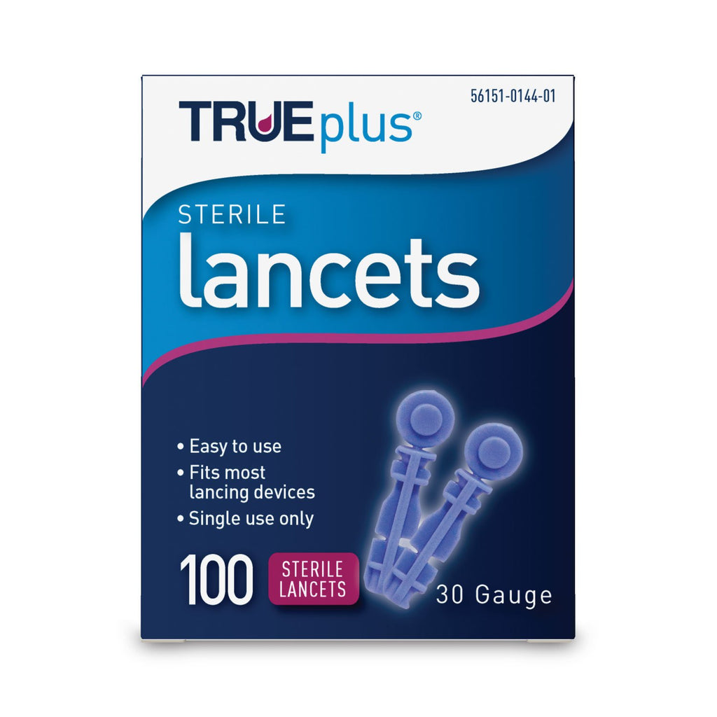 TRUEplus® Sterile Lancets 30G
