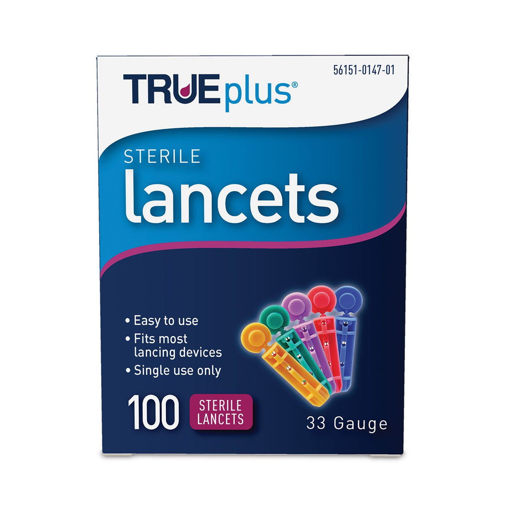 TRUEplus® Sterile Lancets 33G